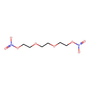 二缩三乙二醇二硝酸酯 structure