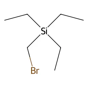 Silane, (bromomethyl)triethyl- structure