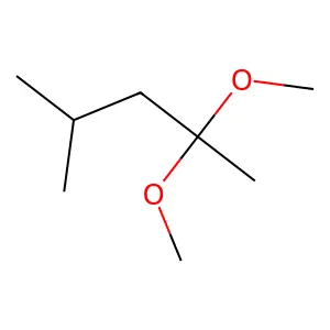 4-Methyl-2-pentanone dimethylacetal structure