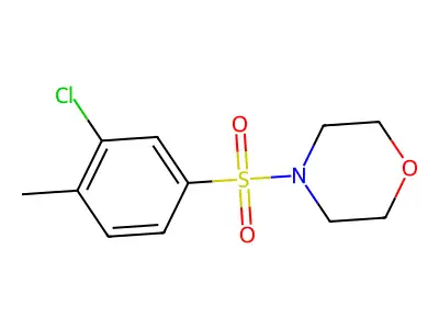 4-(3-Chloro-4-methylphenyl)sulfonylmorpholine structure