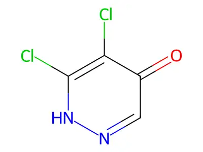 5,6-Dichloropyridazin-4-ol structure