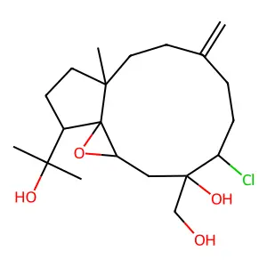 Clavutriolin structure