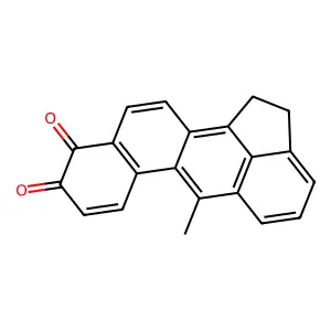 Benzo(j)aceanthrylene-9,10-dione, 1,2-dihydro-6-methyl- structure