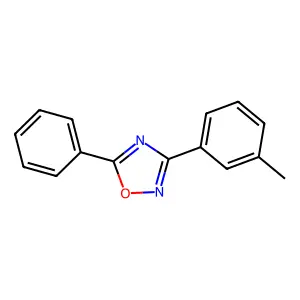 3-(3-Methylphenyl)-5-phenyl-1,2,4-oxadiazole structure