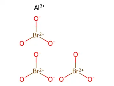 hexaaquaaluminum(III) bromate structure