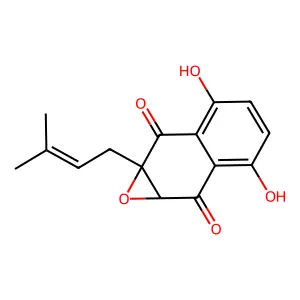 2,3-Epoxysesamone structure