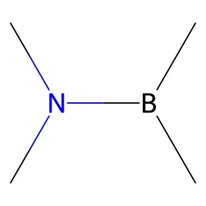 Boranamine, N,N,1,1-tetramethyl- structure