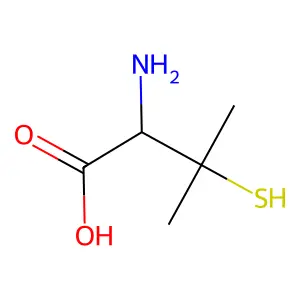 L-青霉胺 structure