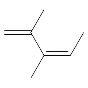 (E)-1,3-Pentadiene, 2,3-dimethyl- structure