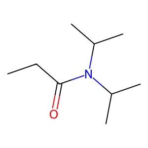 Propanamide, N,N-bis(1-methylethyl)- structure