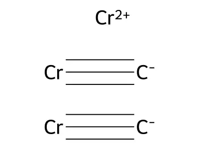 二碳化三铬 structure