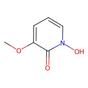 1-hydroxy-3-methoxypyridin-2(1H)-one structure