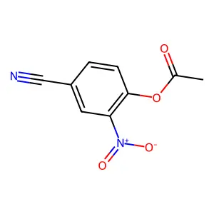 N-(4-cyano-2-nitrophenyl)acetamide structure