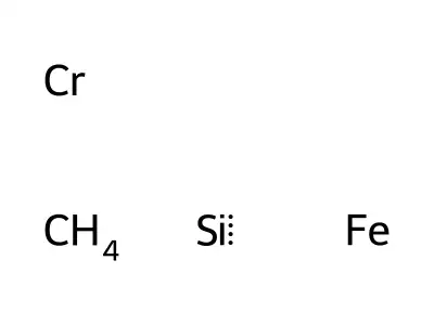 Chromium;iron;methane;silane structure