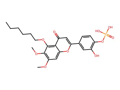 1,3,5-Triazine-2,4-diamine, 6-((difluoromethyl)thio)-N-(1-methylethyl)-N'-propyl- structure