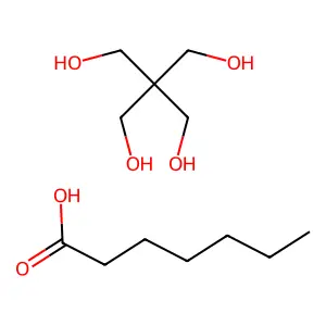 Heptanoic acid, ester with 2,2-bis(hydroxymethyl)-1,3-propanediol structure