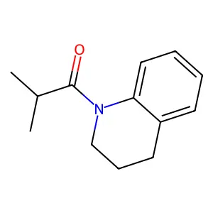 2-Methyl-1-(1,2,3,4-tetrahydroquinolyl)propan-1-one structure