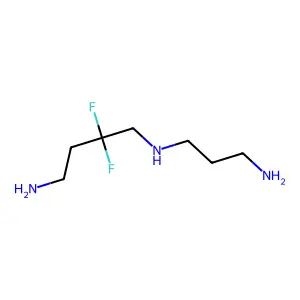 6,6-Difluorospermidine structure