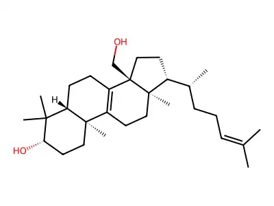 32-Hydroxylanosterol structure
