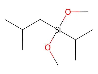 异丁基异丙基二甲氧基硅烷 structure