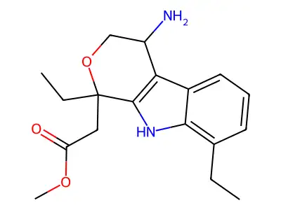 Methyl 4-amnio etodolac structure