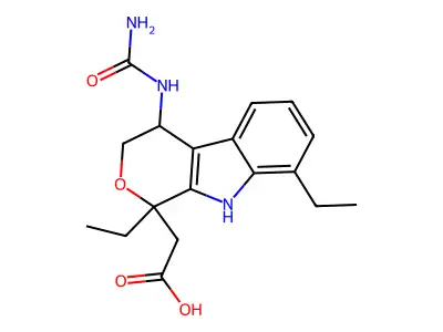 4-Ureidoetodolac structure