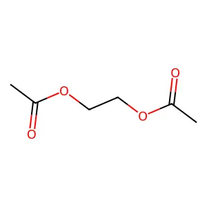 1,2-乙二醇二乙酸酯 structure
