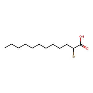 2-Bromododecanoic acid structure