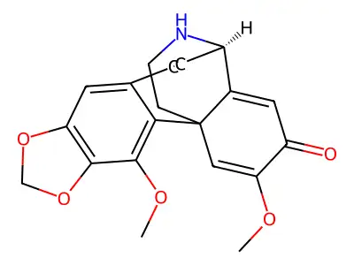 Colchiritchine structure