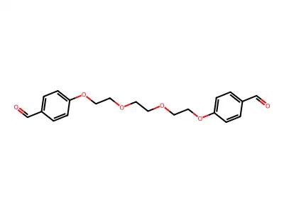 1,10-Bis(4-formylphenyl)-1,4,7,10-tetraoxadecane structure