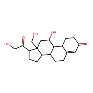 18-Hydroxy-19-norcorticosterone structure