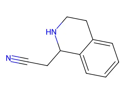 (1,2,3,4-Tetrahydroisoquinolin-1-yl)acetonitrile structure
