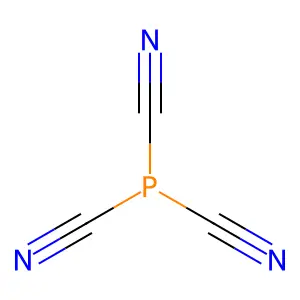 三氰化磷 structure