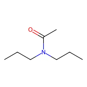 N,N-二丙基乙酰胺 structure