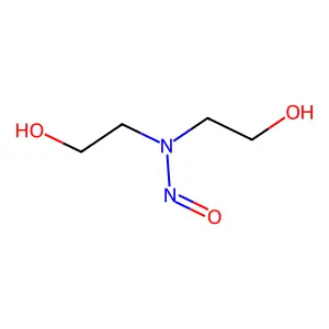 N-亚硝基二乙醇胺 structure