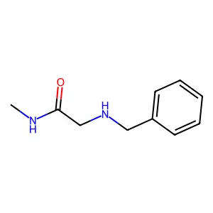 2-(苄基氨基)-N-甲基乙酰胺 structure