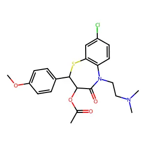 8-Chlorodiltiazem structure