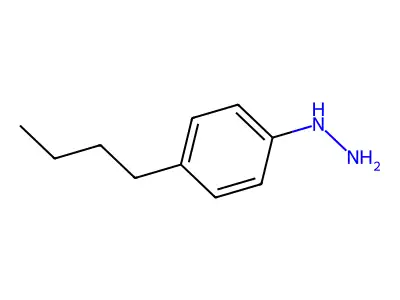 (4-Butylphenyl)hydrazine structure