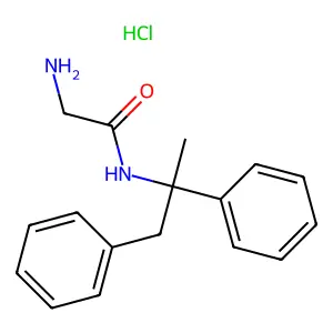 Remacemide Hydrochloride structure