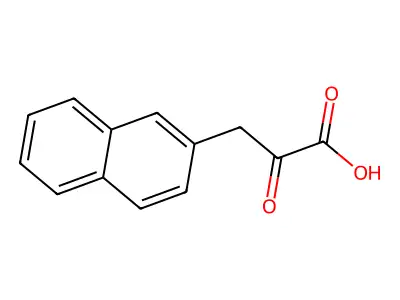 2-羟基-3-(2-萘基)丙-2-烯酸 structure