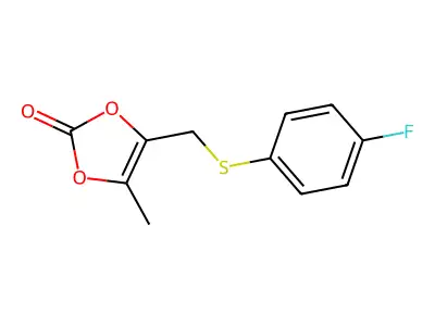 1-Naphthamidine, N,N-diheptyl-4-(hexyloxy)-, monohydrochloride structure