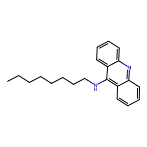 N-辛基-9-吖啶胺 structure