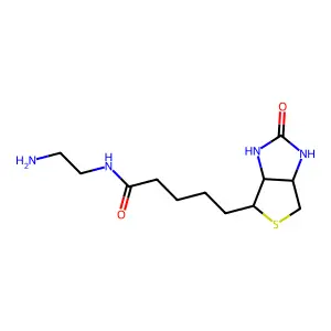 生物素酰氨基乙基乙酰胺 structure