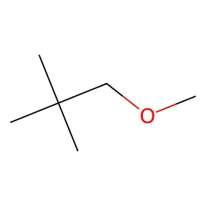 甲基新戊基醚 structure
