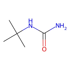 (1,1-Dimethylethyl)urea structure