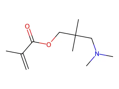 3-(Dimethylamino)-2,2-dimethylpropyl 2-methyl-2-propenoate structure