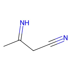 3-亚氨基丁腈 structure