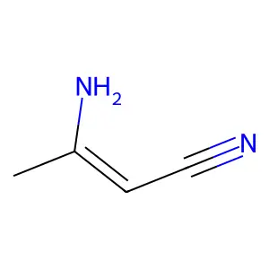 3-Amino-2-butenenitrile structure