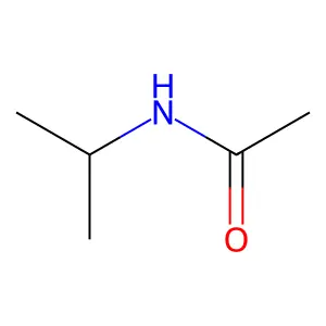 Isopropylacetamide structure