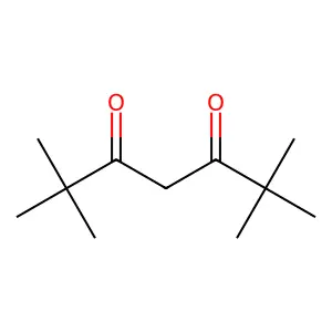 2,2,6,6-Tetramethyl-3,5-heptanedione structure